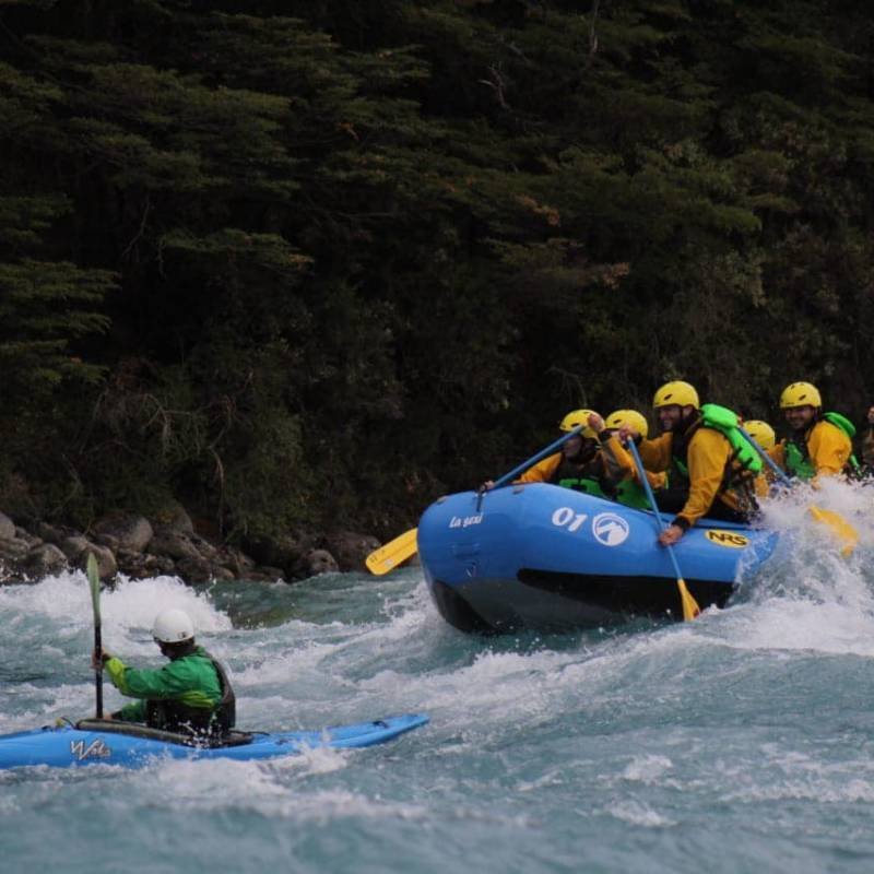 Huente-Có - Rafting en el Río Baker - Puerto Río Tranquilo