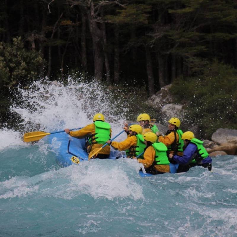 Huente-Có - Rafting en el Río Baker - Puerto Río Tranquilo